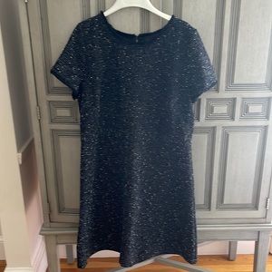 Loft used good condition size 16 short sleeve tweed dress